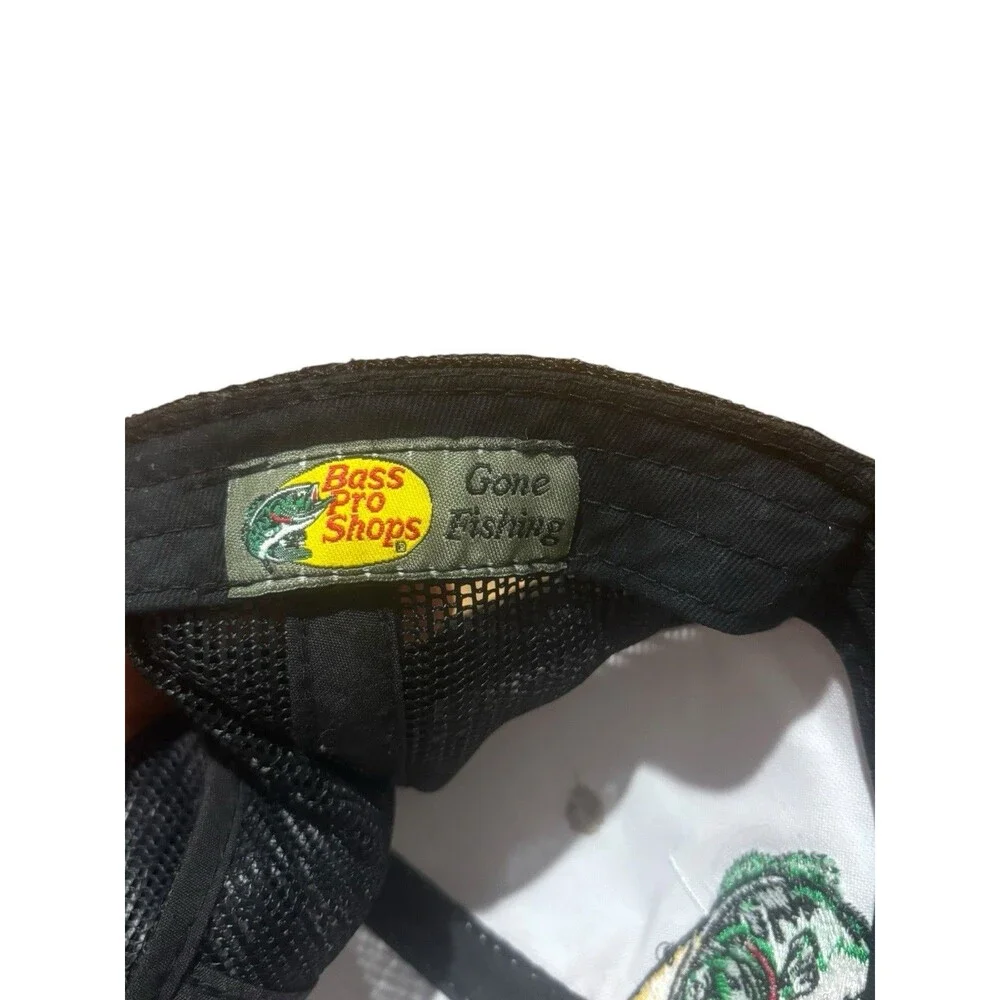 Bass Pro Shops Embroidered Logo Tan Mesh Trucker Hat